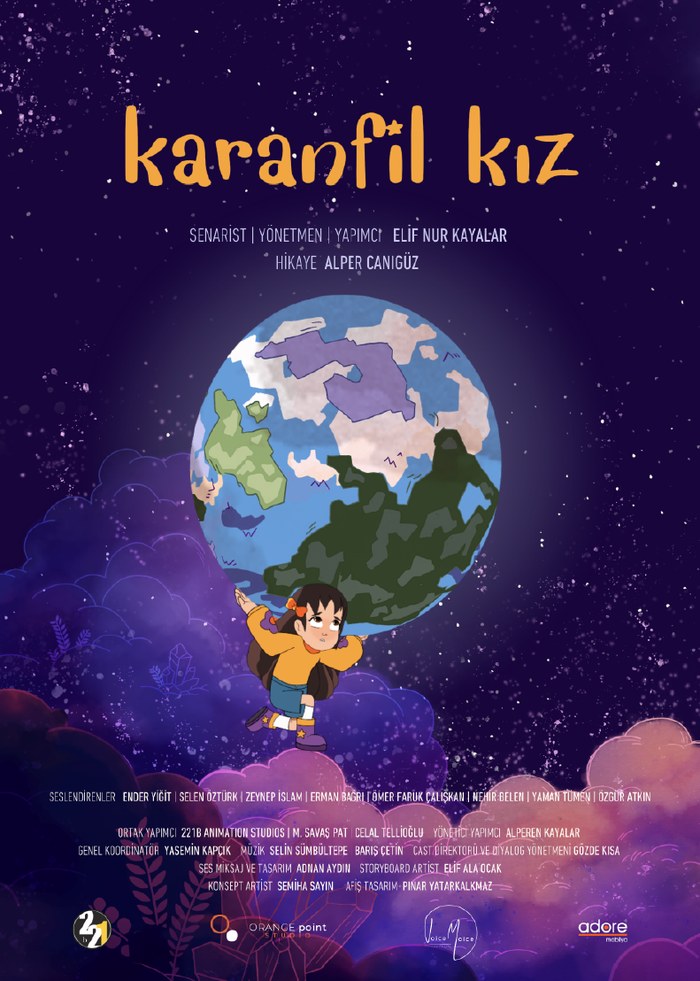 Karanfil Kız film afişi
