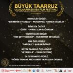 Büyük Taarruz Uluslararası Kısa Film Festivali Ödülleri Sahiplerini Buldu.